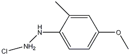 4-甲氧基-2－甲苯肼盐酸盐结构式