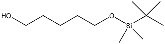 5-(叔丁基二甲基硅杂氧基)-1-戊醇结构式