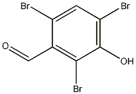 3-羟基-2,4,6-三溴苯甲醛结构式