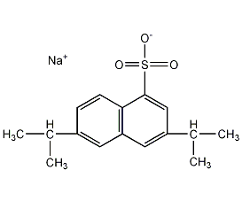 二异丙基萘磺酸钠结构式