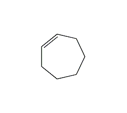 环庚烯结构式