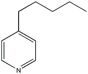 4-正戊基吡啶结构式