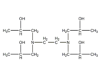 乙二胺-N,N,N',N'-四-2-醇结构式