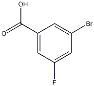 3-溴-5-氟苯甲酸结构式