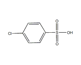 对氯苯磺酸结构式