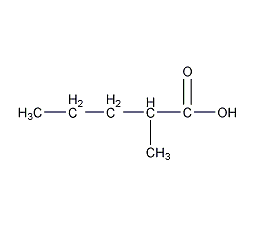 2-甲基戊酸结构式