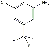 3-氨基-5-氯苯并三氟结构式