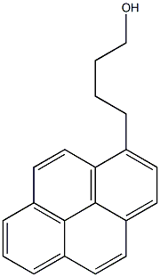 1-芘丁醇结构式