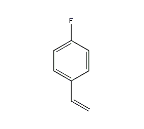 4-氟苯乙烯结构式