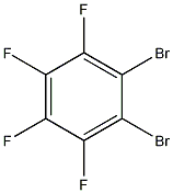 1,2-二溴四氟代苯结构式