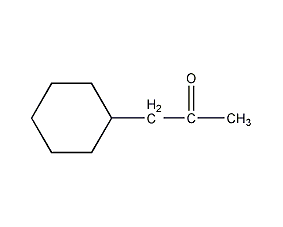 环己基丙酮结构式