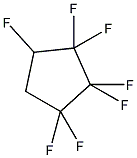 1,1,2,2,3,3,4-七氟环戊烷结构式