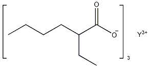 2-乙基己酸钇结构式