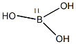 硼酸-11B结构式