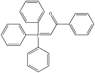 (苯甲酰亚甲基)三苯基磷结构式