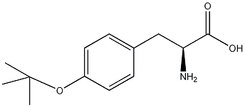 O-叔丁基-L-酪氨酸结构式