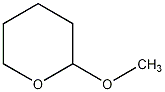 2-甲氧基四氢吡喃结构式
