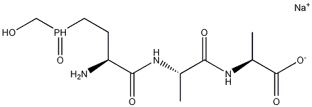 双丙氨膦钠结构式