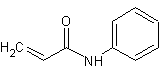 N-苯基丙烯酰胺结构式