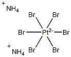 六溴铂酸氨结构式
