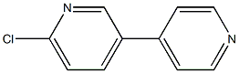 6-氯-3,4'-联吡啶结构式