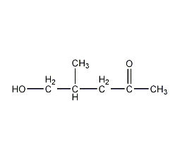 5-羟基-4-甲基-2-戊酮结构式