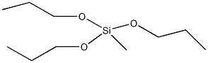 三丙氧基硅烷甲酯结构式