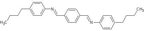 N,N'-对苯二亚甲基-双(4-丁基苯胺)结构式