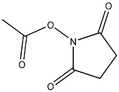 N-乙酸基琥珀酰亚胺结构式