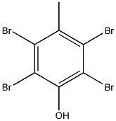 2,3,5,6-四溴-4-甲基苯酚结构式