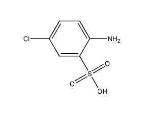 2-氨基-5-氯苯磺酸结构式