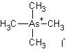 四甲基碘化砷结构式