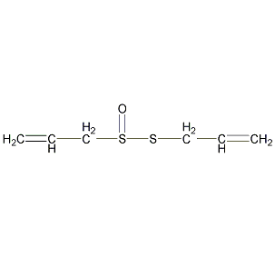 大蒜素结构式
