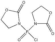 双(2-氧代-3-恶唑烷基)次磷酰氯结构式