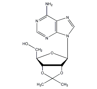 2',3'-邻异亚丙基腺苷结构式