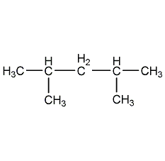 2,4-二甲基戊烷结构式