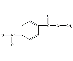对硝基苯甲酸甲酯结构式