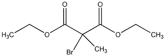 2-溴代-2-甲基丙二酸二乙酯结构式