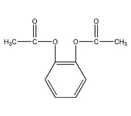 邻苯二酚二乙酸酯结构式