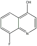 8-氟-4-羟基喹啉结构式