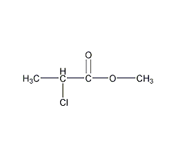 (S)-(-)-2-氯丙酸甲酯结构式