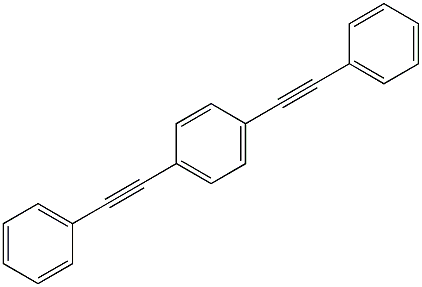 1,4-双(苯乙炔基)苯结构式