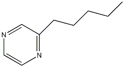 正戊基吡嗪结构式