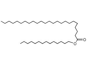 二十四烷酸十四烷基酯结构式