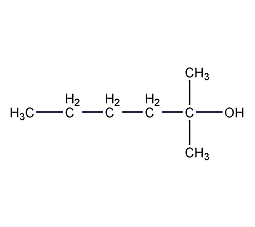 2-甲基-2-己醇结构式