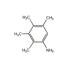 2,3,4,5-四甲基苯胺结构式