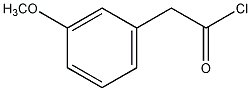3-甲氧基苯乙酰氯结构式