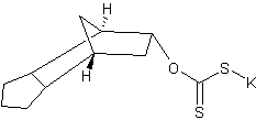 O-Tricyclo[5.2.1.02,6]dec-9-yl dithiocarbonate potassium salt