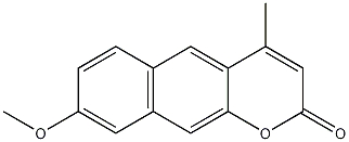 8-Methoxy-4-methylbenzo[g]coumarin