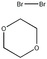 溴-1,4-二氧六环混合物结构式
